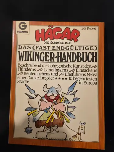 Das (fast endgültige) Wikinger-Handbuch Hägar der Schreckliche in Farbe Browne, 