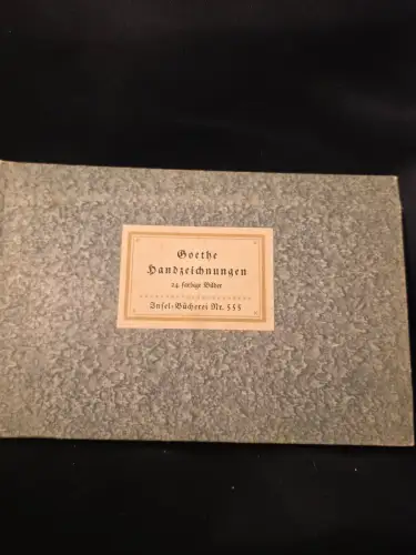 Goethe Handzeichnungen