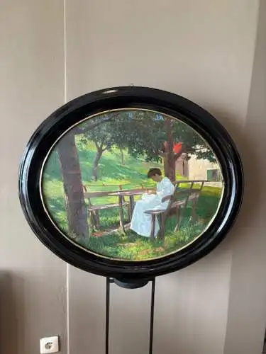 Karoly Ferenczy Frau im Garten cca 1890 Ungarn 