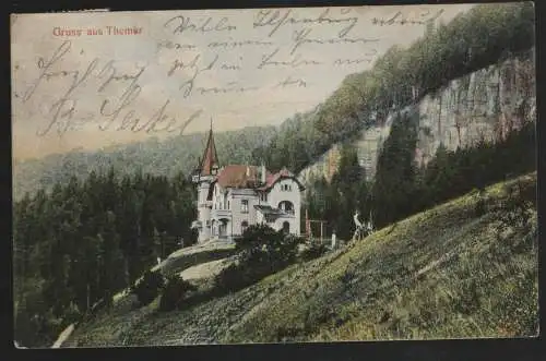 [Ansichtskarte] Gruss aus Themar. 