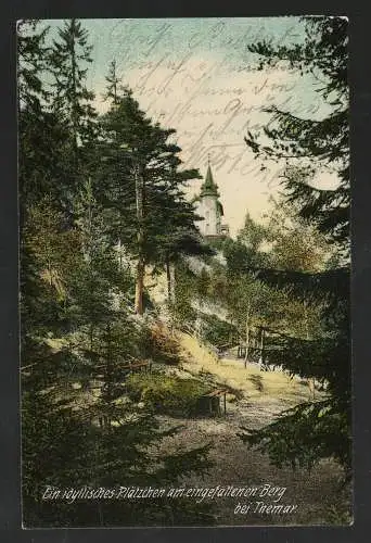 [Ansichtskarte] Themar  Ein idyllisches Plätzchen am eingefallenen Berg. 