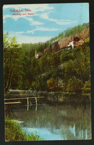 [Ansichtskarte] Themar, Thür.  Iltenberg und Werra. 