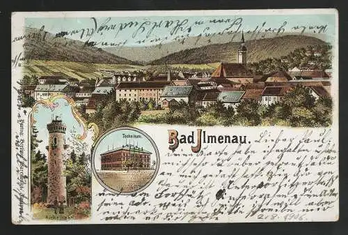 [Lithographie] Bad Ilmenau. 