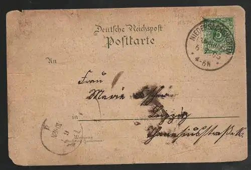 [Lithographie] Gruss vom Kyffhäuser. 