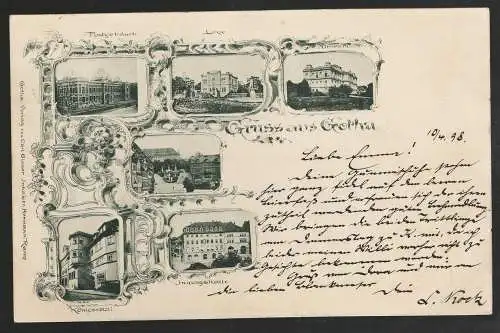 [Ansichtskarte] Gruss aus Gotha. 
