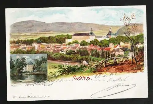 [Ansichtskarte] Gotha. 