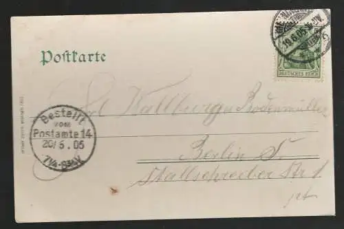 [Ansichtskarte] Meiningen. 