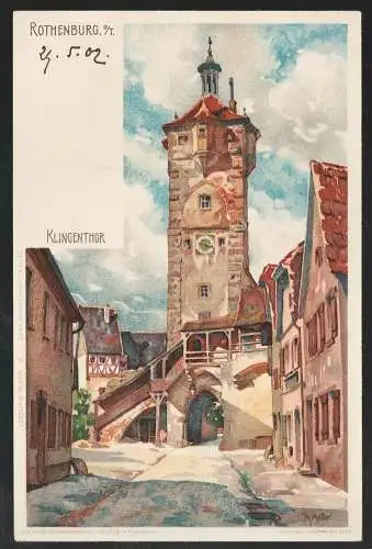 [Ansichtskarte] Rothenburg, O/T. 