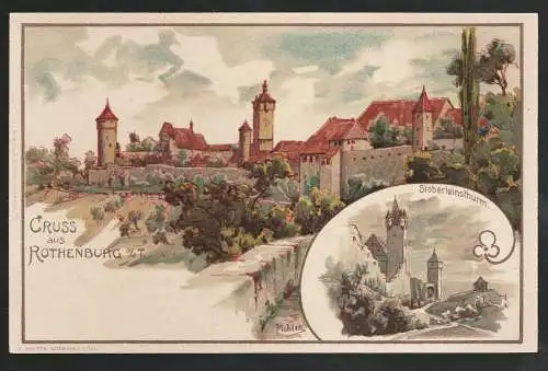 [Ansichtskarte] Gruss aus Rothenburg o/d T. 