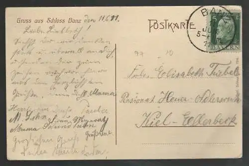 [Ansichtskarte] Schloß Banz. 