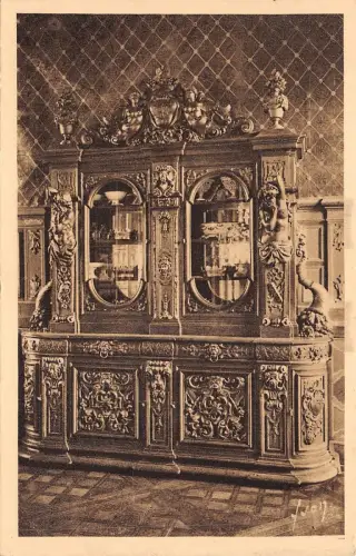 BF4502 cheverny chateau salle a manger france