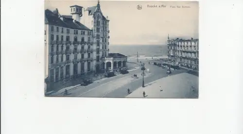 B79848 knocke s mer place van bunnen belgien front/back image