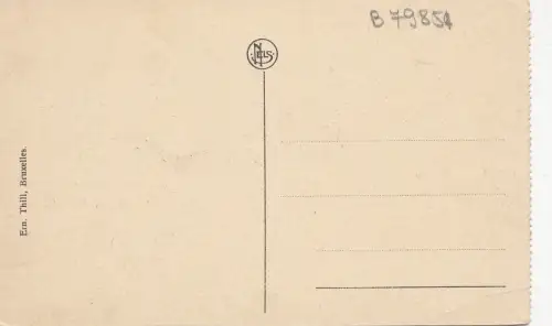 B79851 la digue knockes mer belgien front/back image