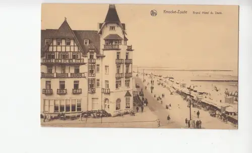 B79853 zoute grand hotel du zoute knocke s mer belgien front/back image