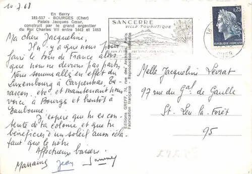 BR747 France Bourges En Berry multi vues