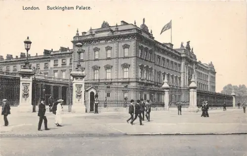 BR58903 Buckingham Palace St Paul Cathedral London UK