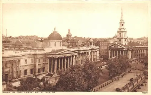 BR58783 national gallery and st martins london uk