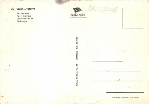 BR23208 Urgup Peri Bacelari Truthahn