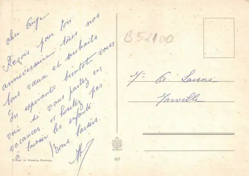 B52100 Fleurs Blumen Rosen