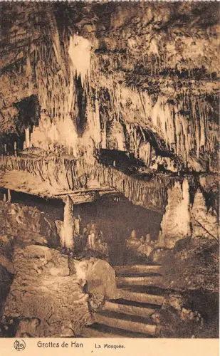 B58670 La Mosquee grottes de Han belgium