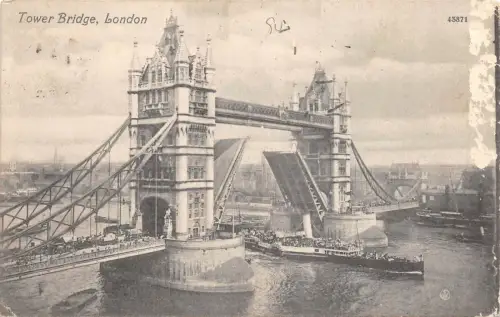 BR65485 tower bridge london ship bateaux uk