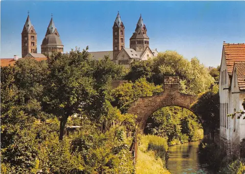 BG9819 speyer am rhein dom mit riegel germany