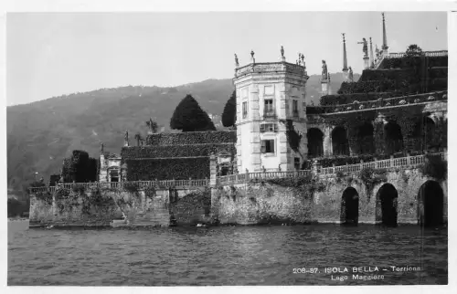 B6198 Italien Isola Bella Torrione Lago Maggiore