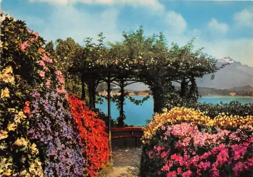 BR23204 lago di Como Villa Carlotta Fiardino italy