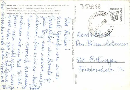 B53989 Luttach Italien