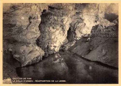 Br35974 Grottes de Han Salle d Armes belgien