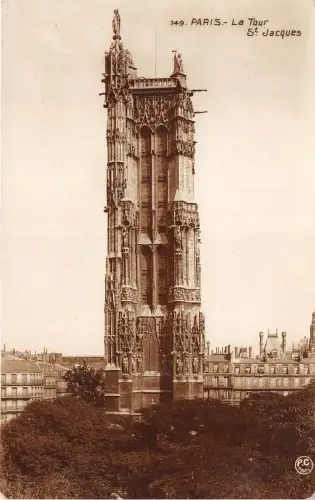 B74779 Paris la tour st jacques france