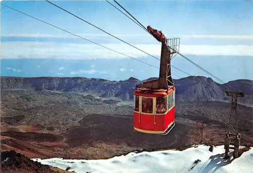 BG6173 Seilbahn Teneriffa Teleferico del Pico del Teide Spanien
