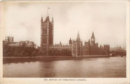 BR94559 the houses of parliament londonr real photo uk