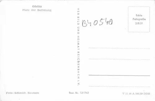 B40540 Goriltz Platz der Bereiung germany