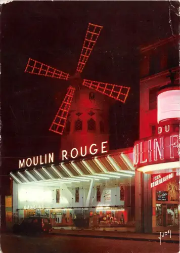 BR14097 Le Moulin Rouge Paris Frankreich