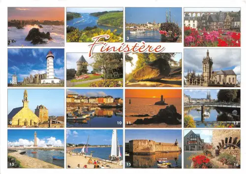 B52853 Finistere multi vues france