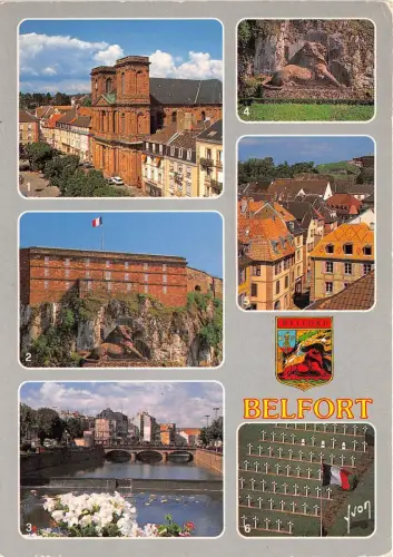 B49516 Belfort Multiviews Frankreich