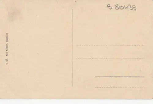 B80439 innsbruck gegen suden österreich vorder-/rückbild