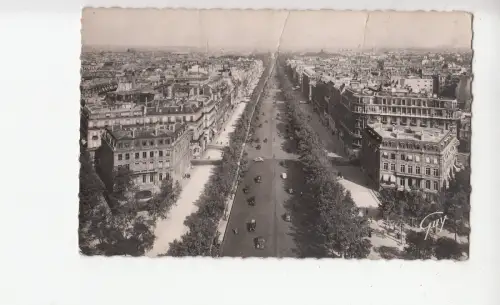 B79871 paris l avenue des chaps elysees france front/back image