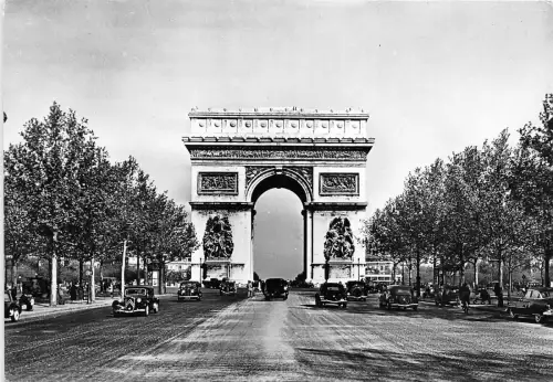 B73025 car voiture arc de triomphe Paris Frankreich
