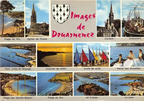 B49780 Douarnenez Boote Bateaux Multi Vues Frankreich