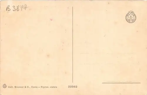 B3877 Italien Fremezzo Cadenabbia Lago di Como Front/Back Scan