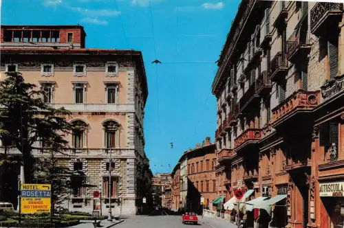 B47581 San Sebastian La Concha la nuit Spanien