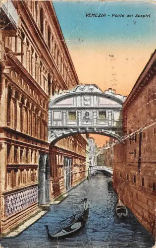 B43493 Venezia Ponte del Sospiri Italien