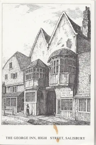 BF33081 old salisbury georgian period uk front/back image