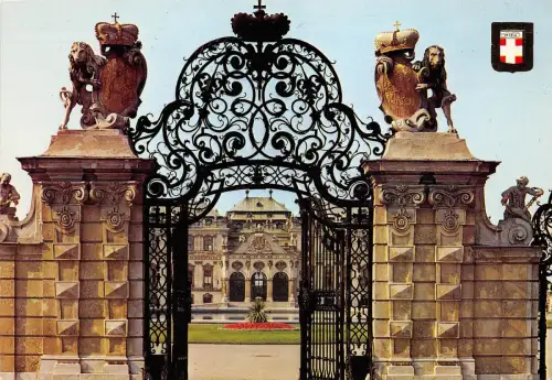 B31925 Wien Belvedere Entree Österreich