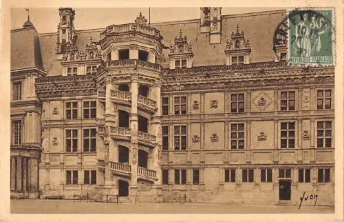 BF5015 Chateau Rolltreppe Francois I Blois Frankreich Frankreich