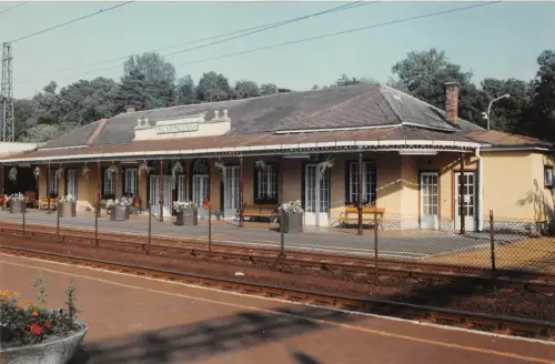 BC59563 Balatonszemes Vasuallomas Banhnhof Gares Bahnhöfe Züge Zug