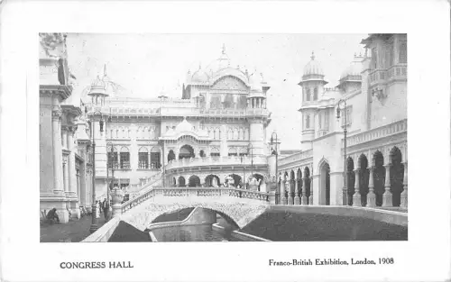 uk22402 congress hall london real photo uk