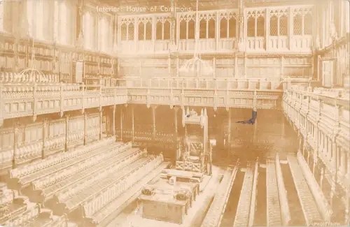 BR80038 Interior House of Commons London Echtfoto UK